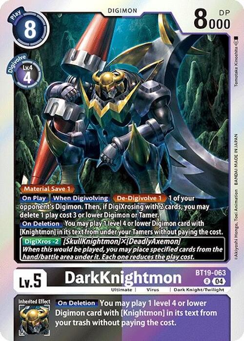 DarkKnightmon [BT19-063] [Release Special Booster 2.0] | Card Merchant Takapuna