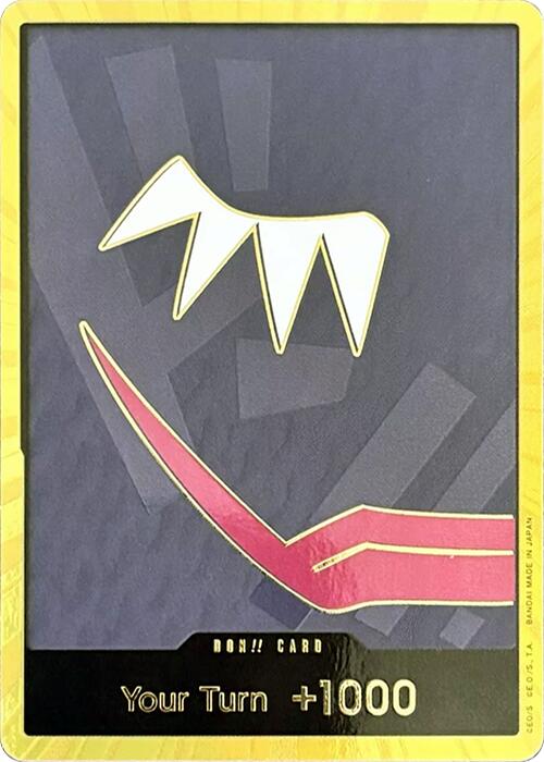 DON!! Card (Rosinante) (Gold) [Premium Booster -The Best-] | Card Merchant Takapuna