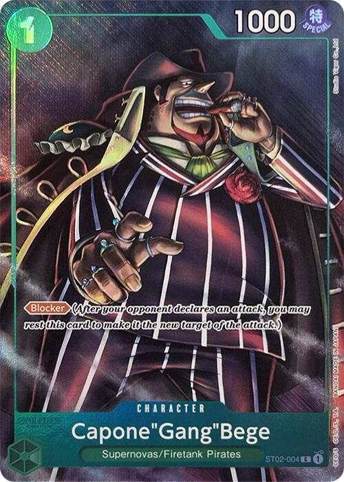 Capone"Gang"Bege (Premium Card Collection -Best Selection Vol. 2-) [One Piece Promotion Cards] | Card Merchant Takapuna