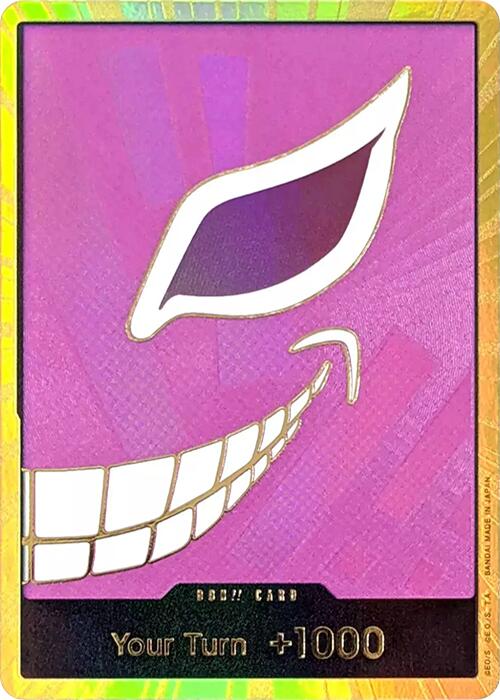 DON!! Card (Donquixote Doflamingo) (Gold) [Premium Booster -The Best-] | Card Merchant Takapuna