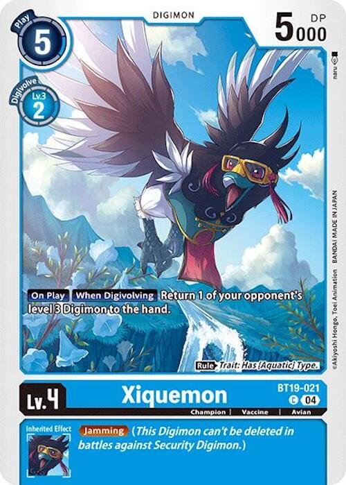 Xiquemon [BT19-021] [Release Special Booster 2.0] | Card Merchant Takapuna