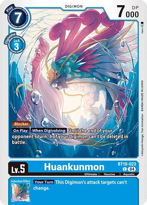 Huankunmon [BT19-023] [Release Special Booster Ver.2.0] | Card Merchant Takapuna