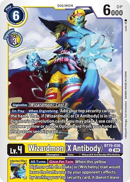 Wizardmon [BT19-036] (X Antibody) [Release Special Booster Ver.2.0] | Card Merchant Takapuna