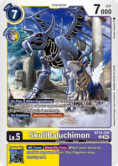 SkullBaluchimon [BT19-039] [Release Special Booster Ver.2.0] | Card Merchant Takapuna