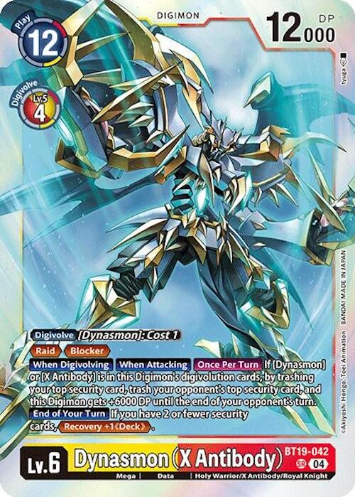 Dynasmon [BT19-042] (X Antibody) [Release Special Booster 2.0] | Card Merchant Takapuna