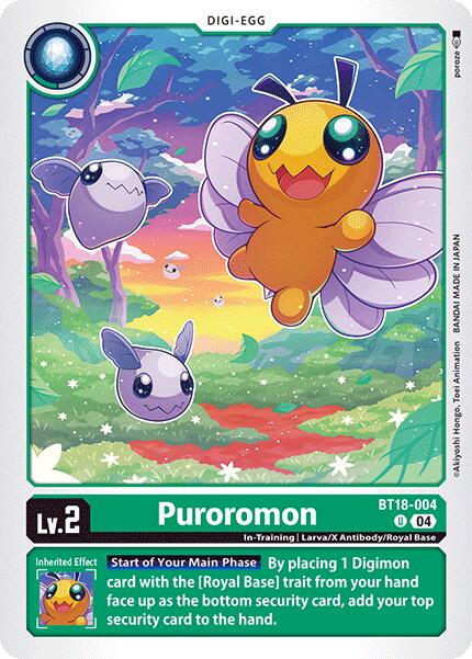 Puroromon [BT18-004] [Release Special Booster 2.0] | Card Merchant Takapuna