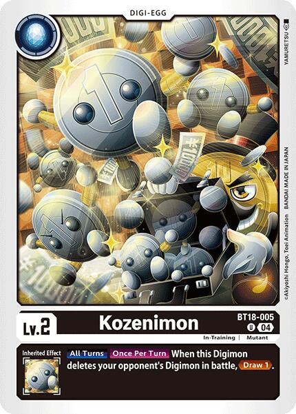 Kozenimon [BT18-005] [Release Special Booster 2.0] | Card Merchant Takapuna