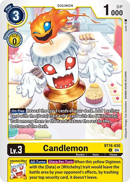 Candlemon [BT18-030] [Release Special Booster 2.0] | Card Merchant Takapuna