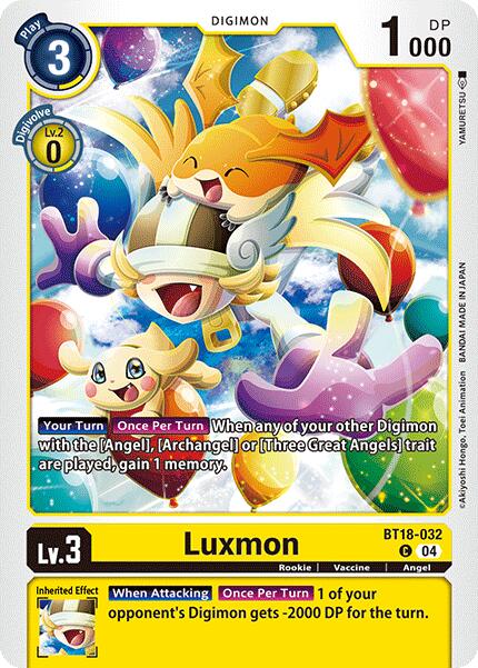 Luxmon [BT18-032] [Release Special Booster 2.0] | Card Merchant Takapuna