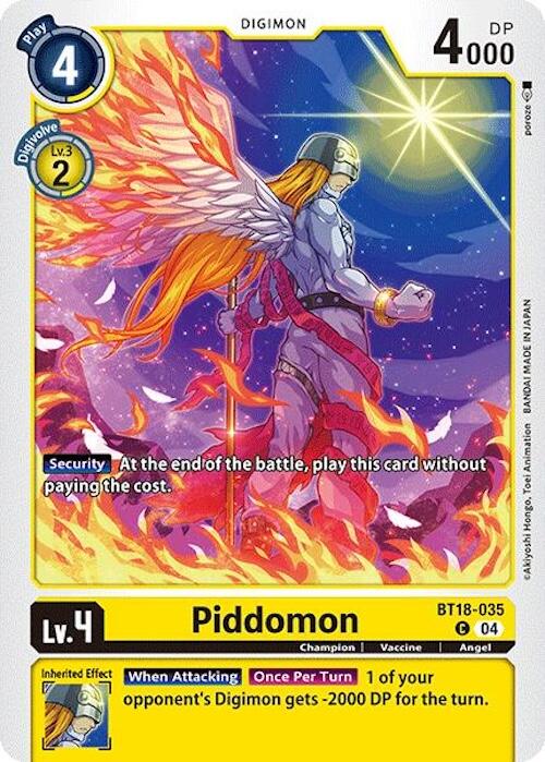 Piddomon [BT18-035] [Release Special Booster 2.0] | Card Merchant Takapuna