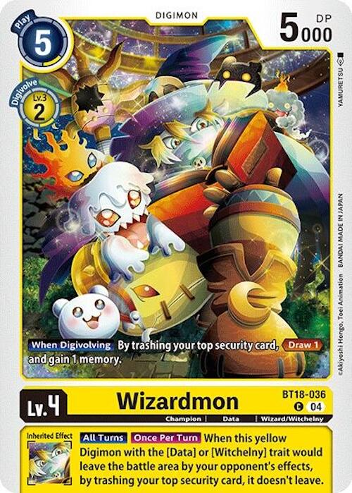 Wizardmon [BT18-036] [Release Special Booster 2.0] | Card Merchant Takapuna