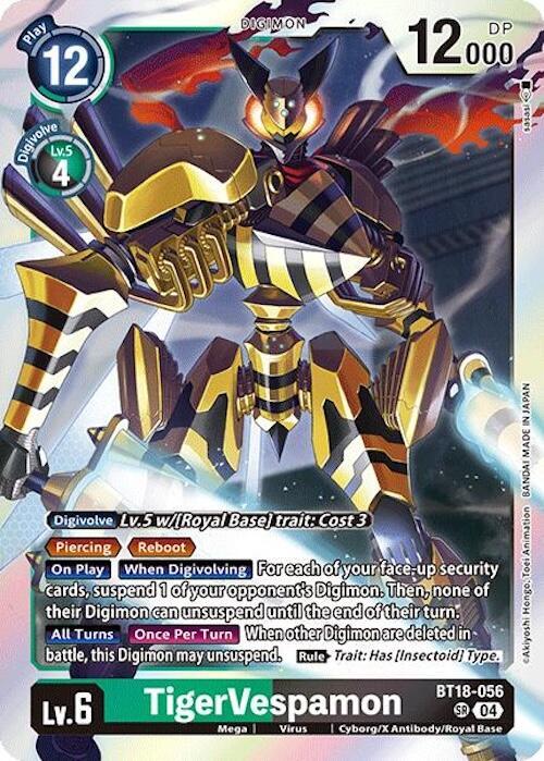 TigerVespamon [BT18-056] [Release Special Booster Ver.2.0] | Card Merchant Takapuna