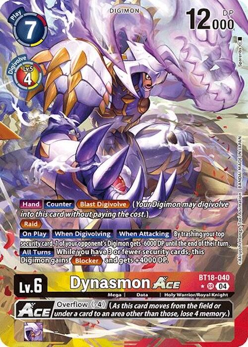 Dynasmon ACE [BT18-040] (Alternate Art) [Release Special Booster 2.0] | Card Merchant Takapuna