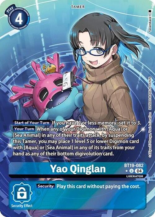 Yao Qinglan [BT19-082] (Alternate Art) [Release Special Booster 2.0] | Card Merchant Takapuna