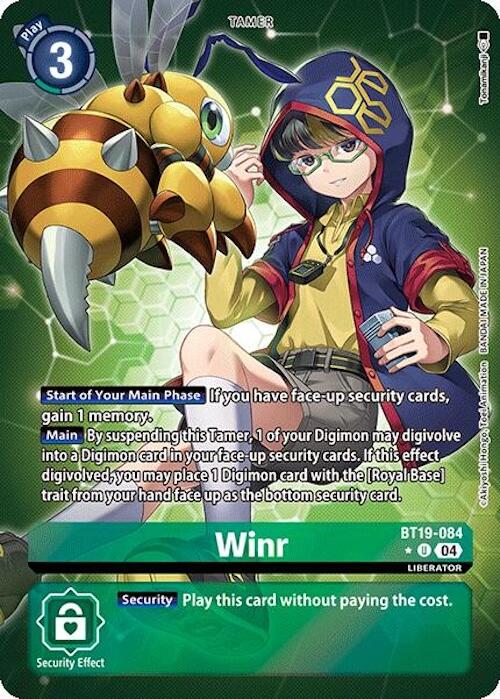 Winr [BT19-084] (Alternate Art) [Release Special Booster 2.0] | Card Merchant Takapuna