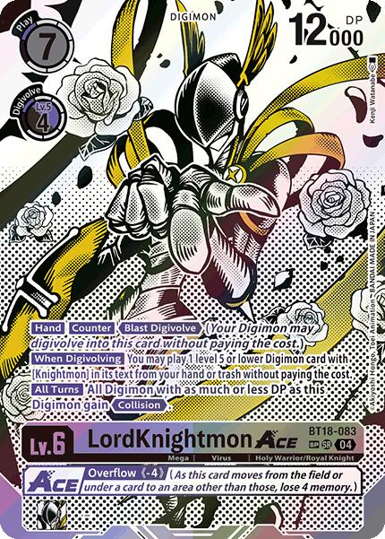 LordKnightmon ACE [BT18-083] (Textured) [Release Special Booster 2.0] | Card Merchant Takapuna