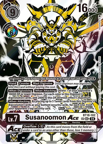 Susanoomon ACE [BT18-102] (Textured) [Release Special Booster 2.0] | Card Merchant Takapuna