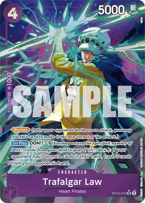 Trafalgar Law (ST10-010) (Alternate Art) [Premium Booster -The Best-] | Card Merchant Takapuna