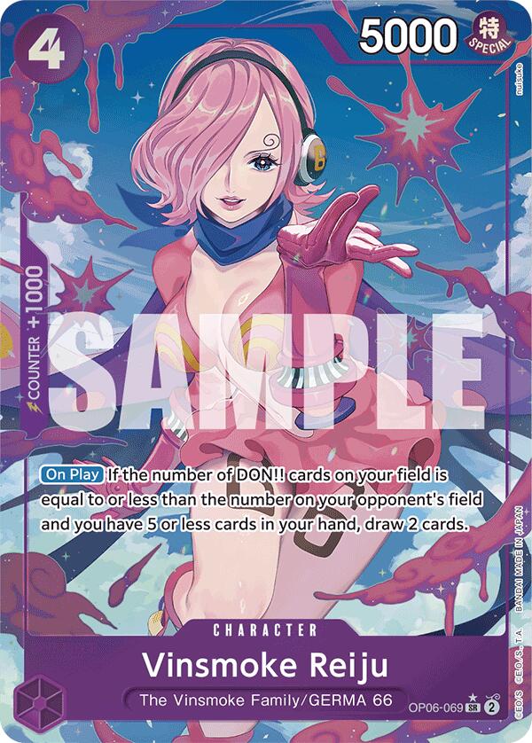 Vinsmoke Reiju (OP06-069) (Alternate Art) [Premium Booster -The Best-] | Card Merchant Takapuna