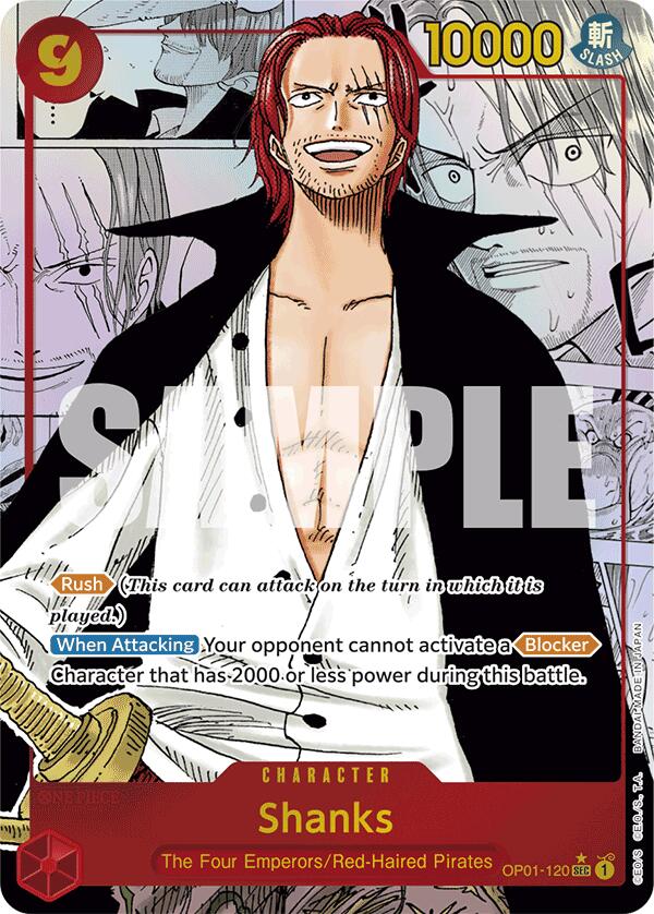 Shanks (Manga) [Premium Booster -The Best-] | Card Merchant Takapuna