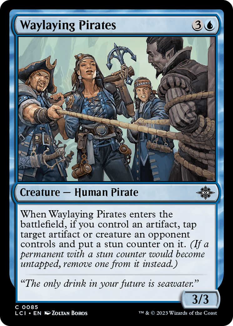 Waylaying Pirates [The Lost Caverns of Ixalan] | Card Merchant Takapuna