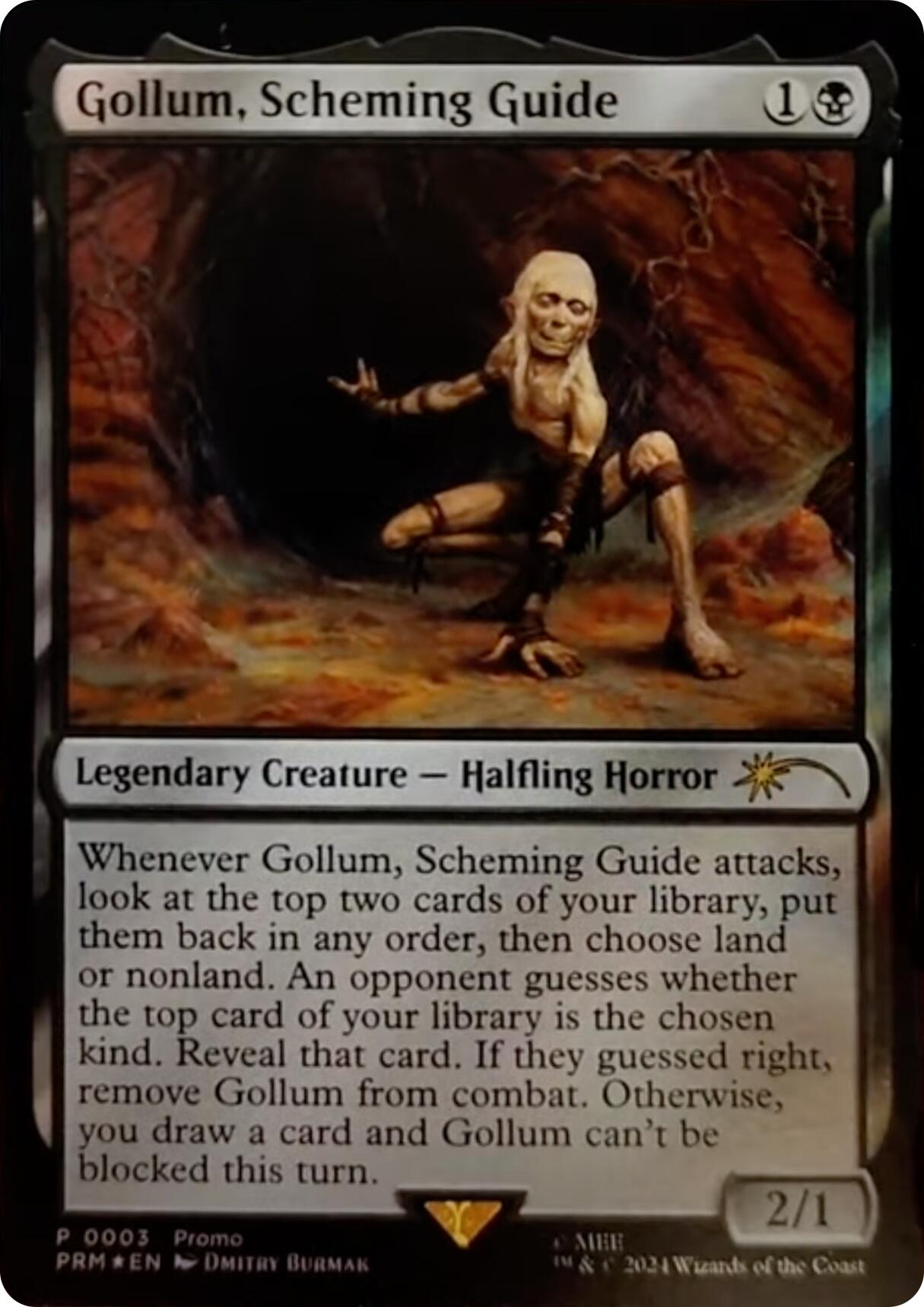 Gollum, Scheming Guide [Resale Promos] | Card Merchant Takapuna