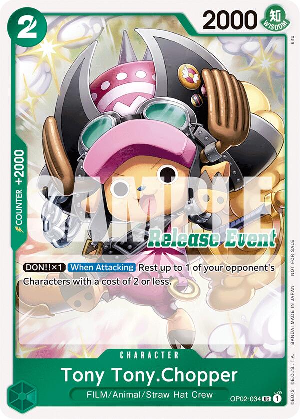 Tony Tony.Chopper (ST15 - ST20 Release Event Winner Pack) [One Piece Promotion Cards] | Card Merchant Takapuna