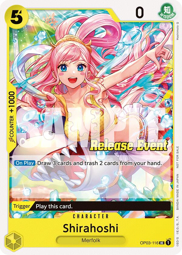 Shirahoshi (ST15 - ST20 Release Event Pack) [One Piece Promotion Cards] | Card Merchant Takapuna