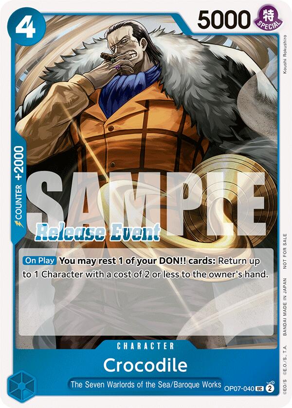 Crocodile (ST15 - ST20 Release Event Winner Pack) [One Piece Promotion Cards] | Card Merchant Takapuna