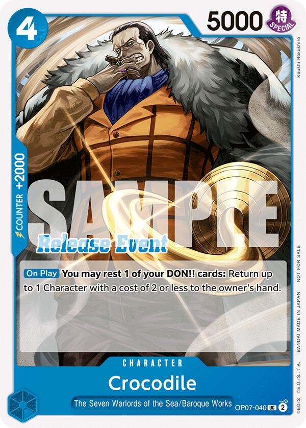 Crocodile (ST15 - ST20 Release Event Pack) [One Piece Promotion Cards] | Card Merchant Takapuna