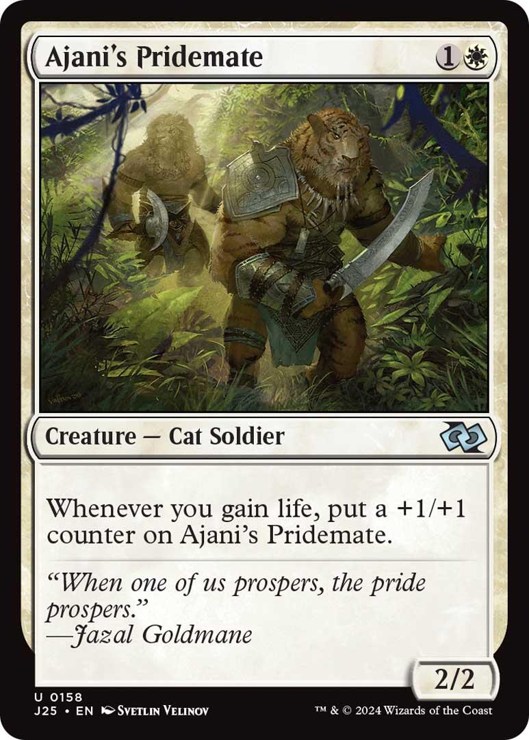 Ajani's Pridemate [Foundations Jumpstart] | Card Merchant Takapuna