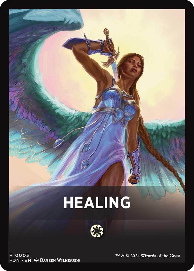 Healing Theme Card [Foundations Tokens] | Card Merchant Takapuna