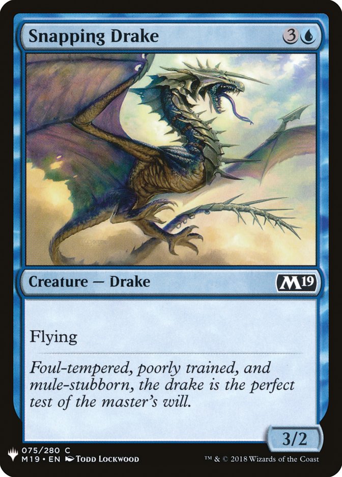 Snapping Drake [Mystery Booster] | Card Merchant Takapuna