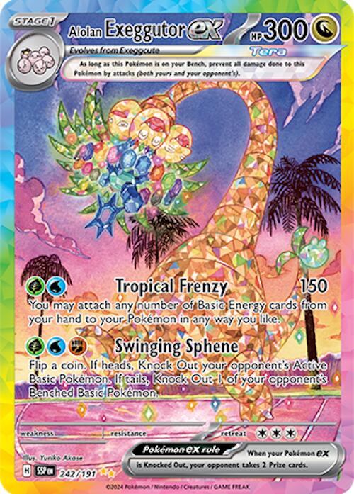 Alolan Exeggutor ex (242/191) [Scarlet & Violet: Surging Sparks] | Card Merchant Takapuna