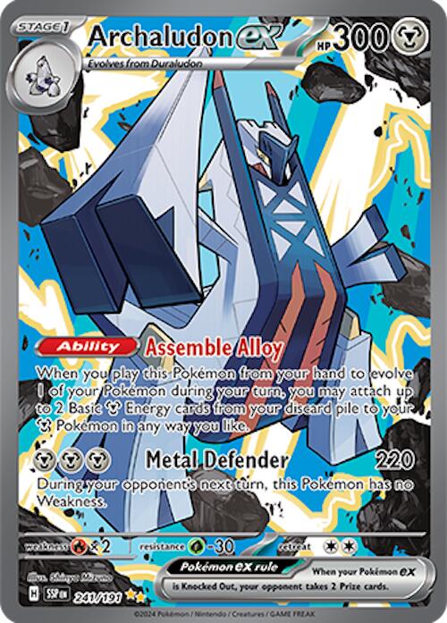 Archaludon ex (241/191) [Scarlet & Violet: Surging Sparks] | Card Merchant Takapuna