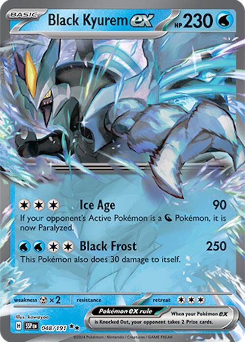 Black Kyurem ex (048/191) [Scarlet & Violet: Surging Sparks] | Card Merchant Takapuna