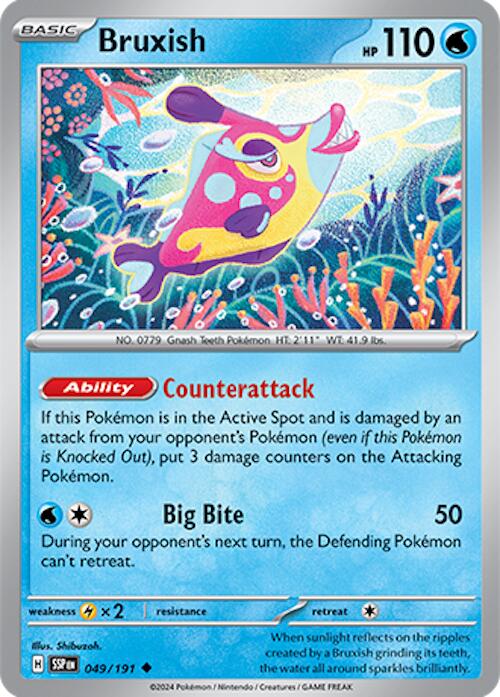 Bruxish (049/191) [Scarlet & Violet: Surging Sparks] | Card Merchant Takapuna