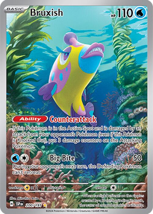 Bruxish (200/191) [Scarlet & Violet: Surging Sparks] | Card Merchant Takapuna