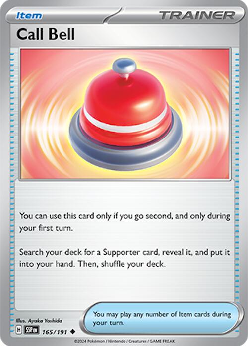 Call Bell (165/191) [Scarlet & Violet: Surging Sparks] | Card Merchant Takapuna