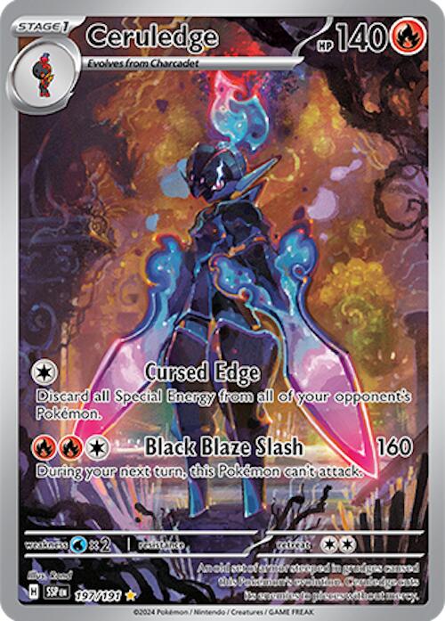 Ceruledge (197/191) [Scarlet & Violet: Surging Sparks] | Card Merchant Takapuna