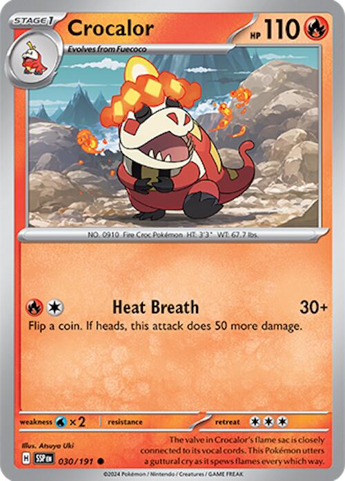 Crocalor (030/191) [Scarlet & Violet: Surging Sparks] | Card Merchant Takapuna