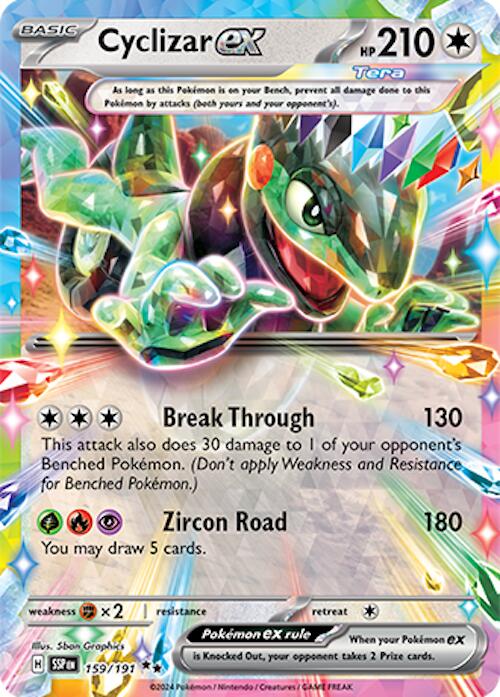 Cyclizar ex (159/191) [Scarlet & Violet: Surging Sparks] | Card Merchant Takapuna