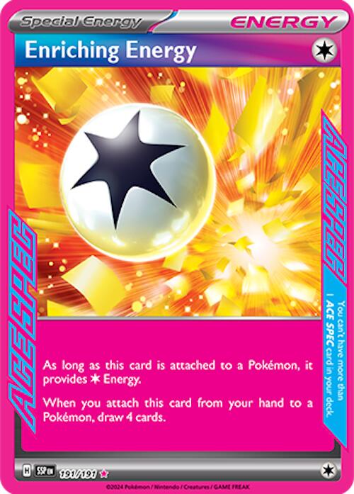 Enriching Energy (191/191) [Scarlet & Violet: Surging Sparks] | Card Merchant Takapuna