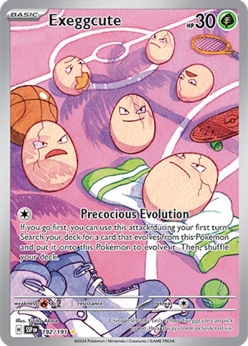 Exeggcute (192/191) [Scarlet & Violet: Surging Sparks] | Card Merchant Takapuna