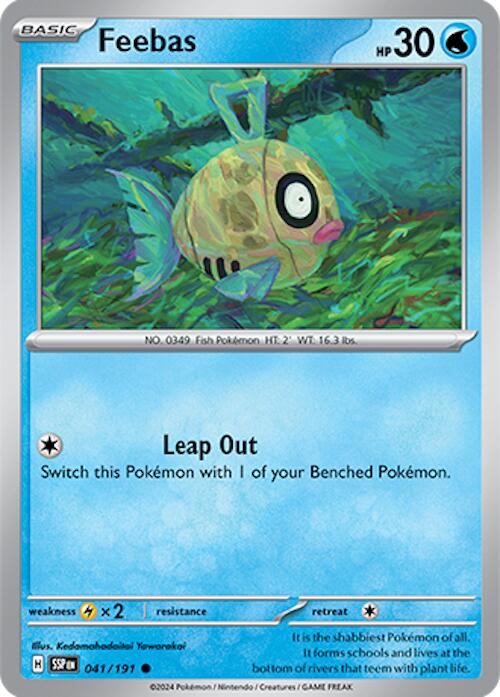 Feebas (041/191) [Scarlet & Violet: Surging Sparks] | Card Merchant Takapuna