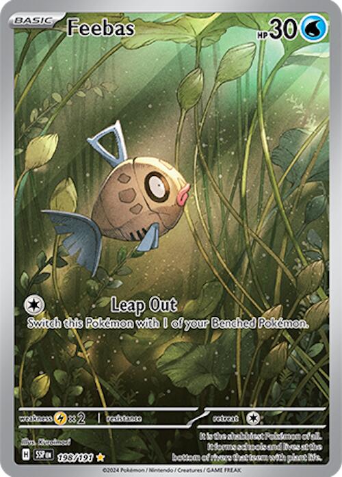 Feebas (198/191) [Scarlet & Violet: Surging Sparks] | Card Merchant Takapuna