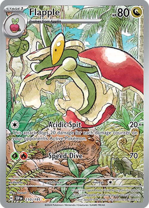 Flapple (210/191) [Scarlet & Violet: Surging Sparks] | Card Merchant Takapuna