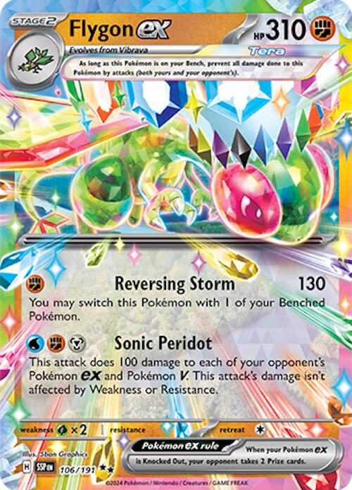 Flygon ex (106/191) [Scarlet & Violet: Surging Sparks] | Card Merchant Takapuna