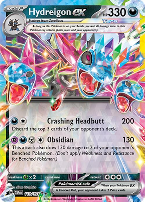 Hydreigon ex (119/191) [Scarlet & Violet: Surging Sparks] | Card Merchant Takapuna