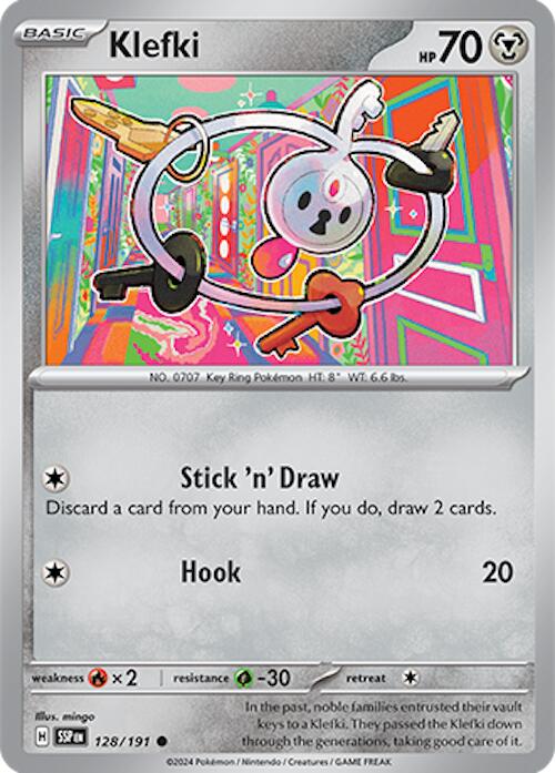 Klefki (128/191) [Scarlet & Violet: Surging Sparks] | Card Merchant Takapuna